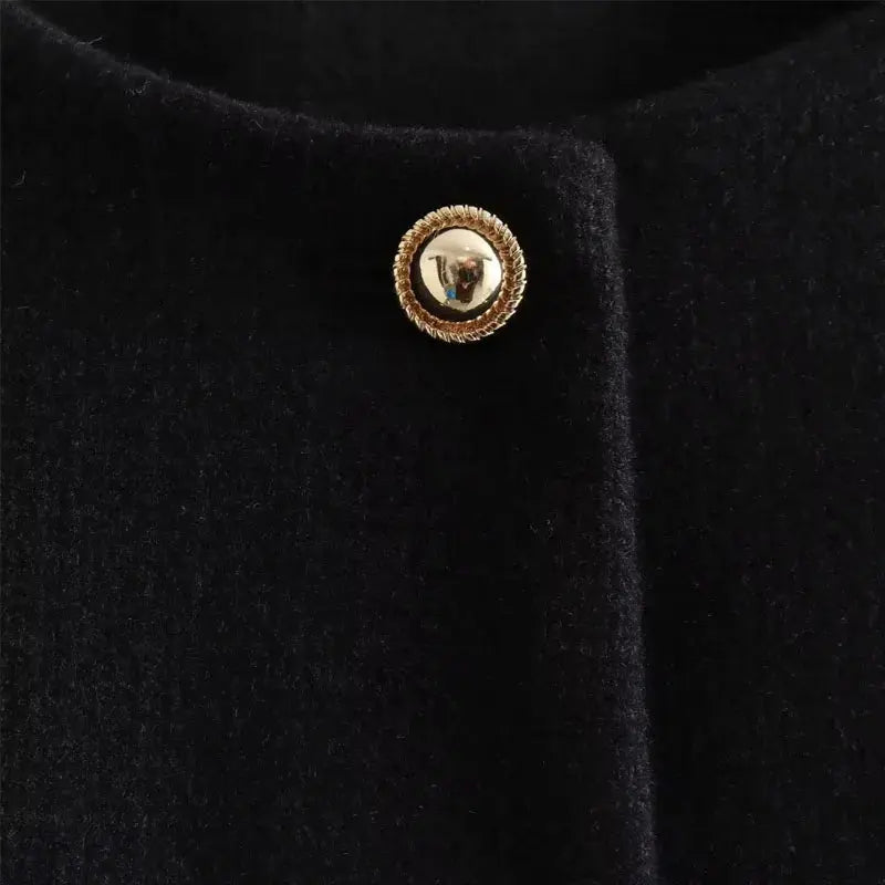 Classic Button Short Coat TWILRUS