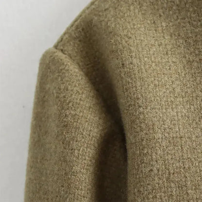 Classic Button Short Coat TWILRUS