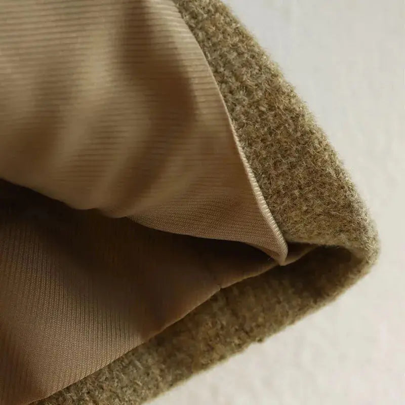 Classic Button Short Coat TWILRUS