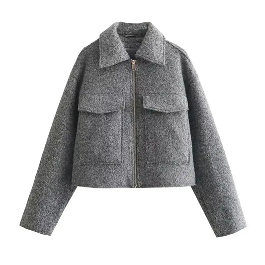 Classic Tweed Crop Jacket TWILRUS
