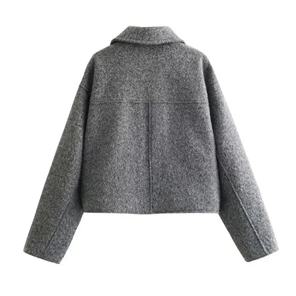 Classic Tweed Crop Jacket TWILRUS